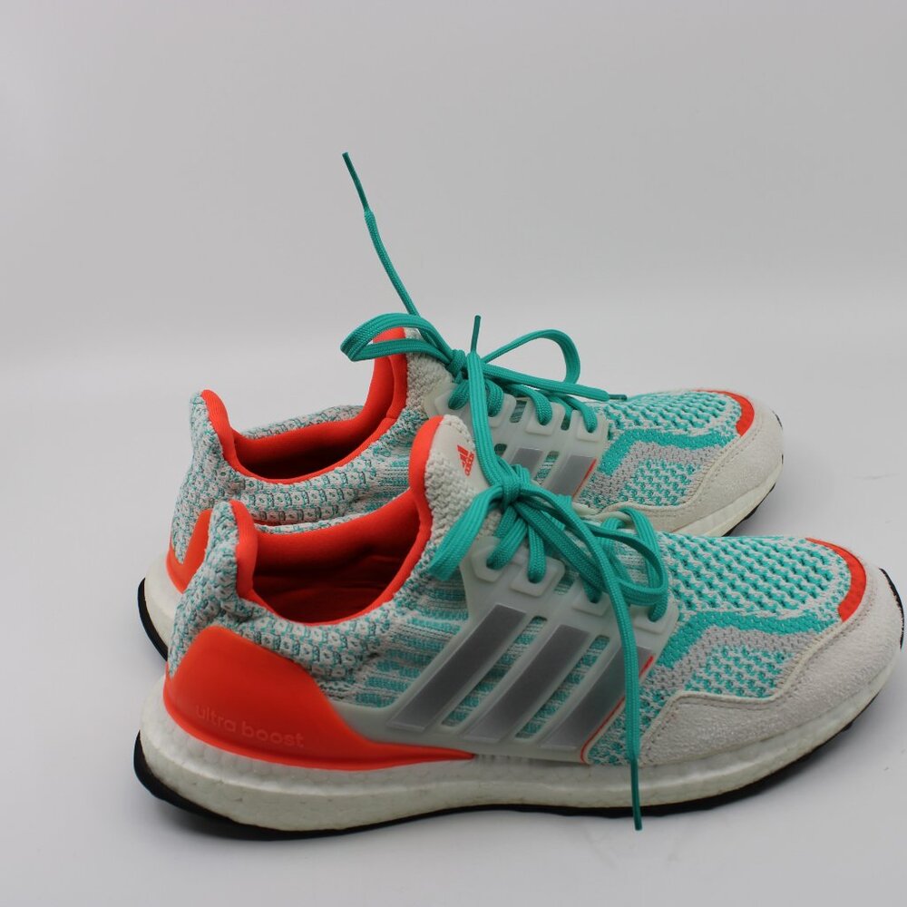 ADIDAS Ultra Boost Women Shoes SZ 7M Padded Multi Color Lace Mesh Athletic Logo